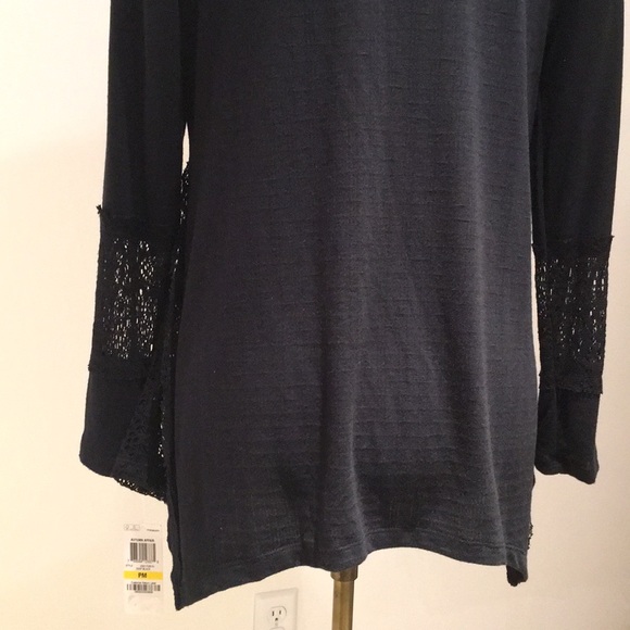 ๐HP๐Style & Co top sweater lace details m - Picture 11 of 16